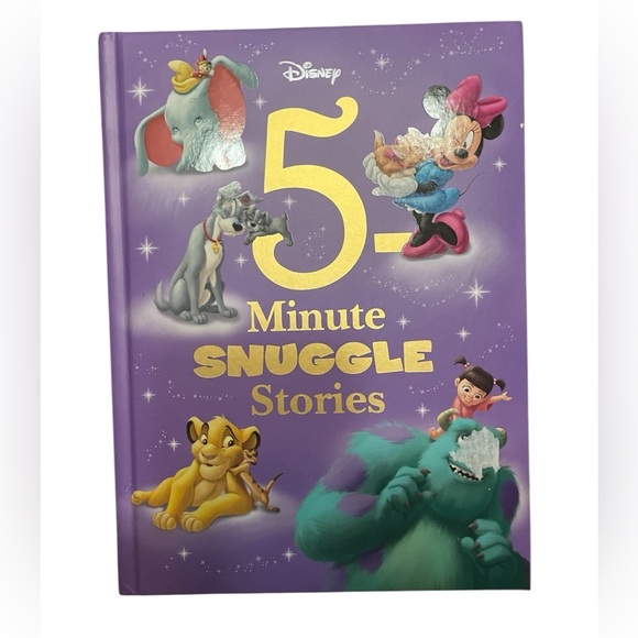 Disney 5 Minute Snuggle Stories Children's Picture Reading Book - Picture 1 of 5